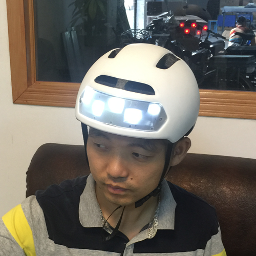 caution LED lighting sport helmet